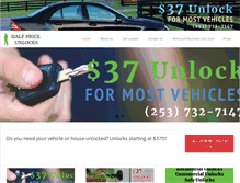 Tablet Screenshot of halfpriceunlocks.com